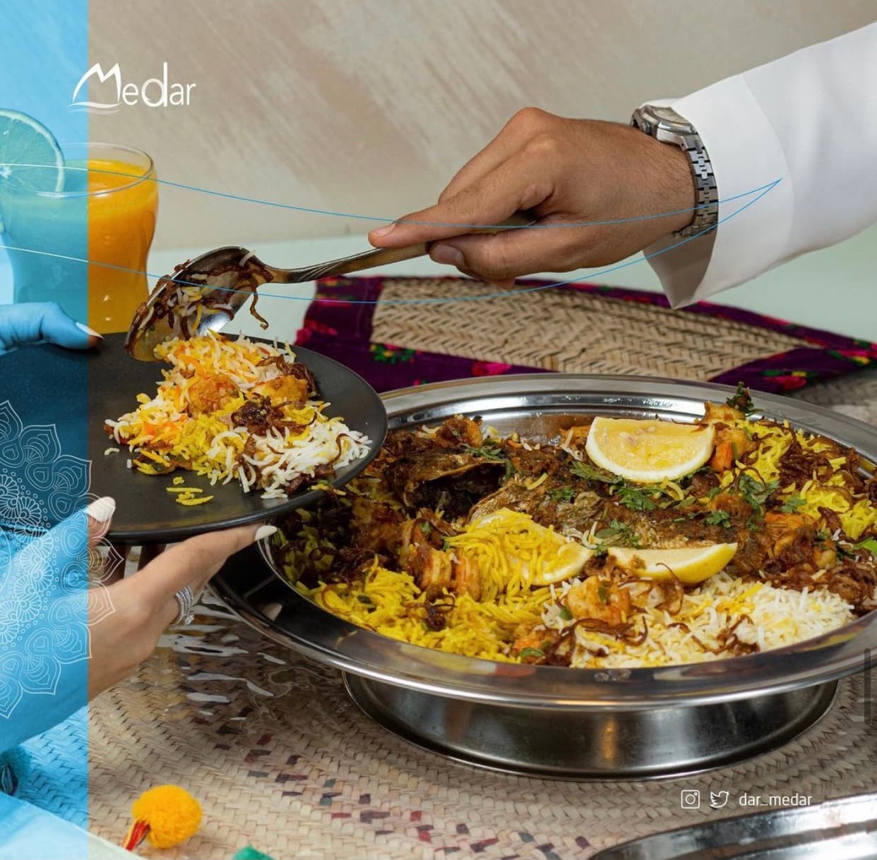 ميدار للأكلات البحرية الخليجية — صورة ٢